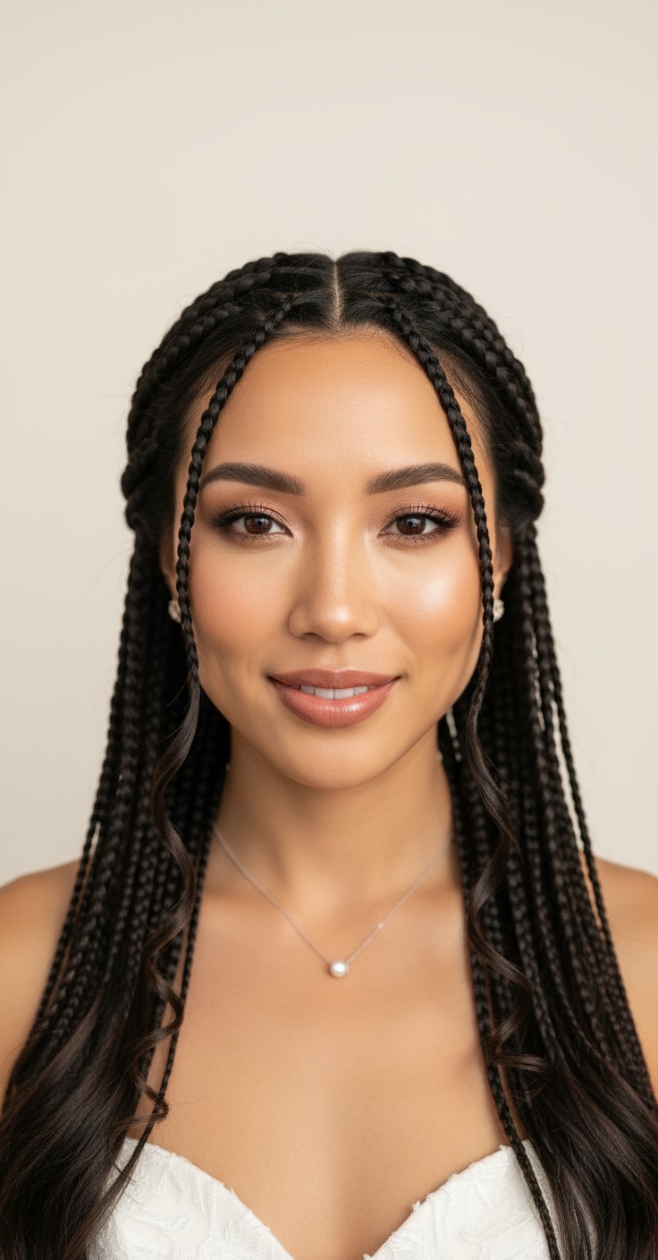 After Goddess Box Braids